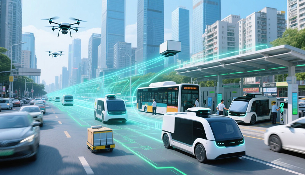 全国首个中心城区首批应用试点路线开通，深圳无人车运营全市域覆盖